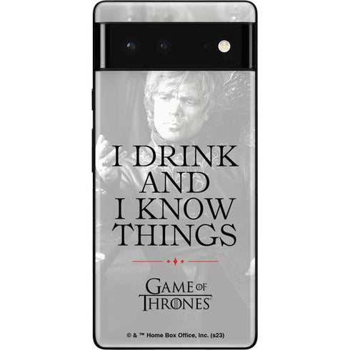 Game of Thrones: Tyrion Lannister Quote Google Pixel 6 Skin